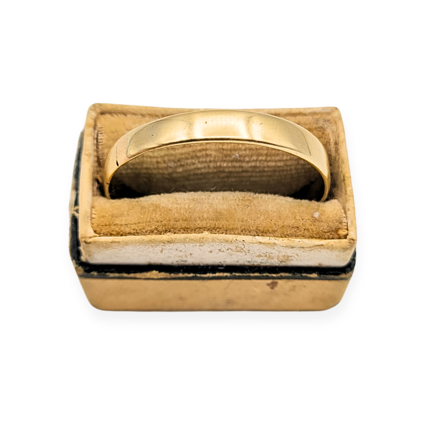 9ct Gold Narrow Wedding Band Ring, UK Z+1 US 12 3/4