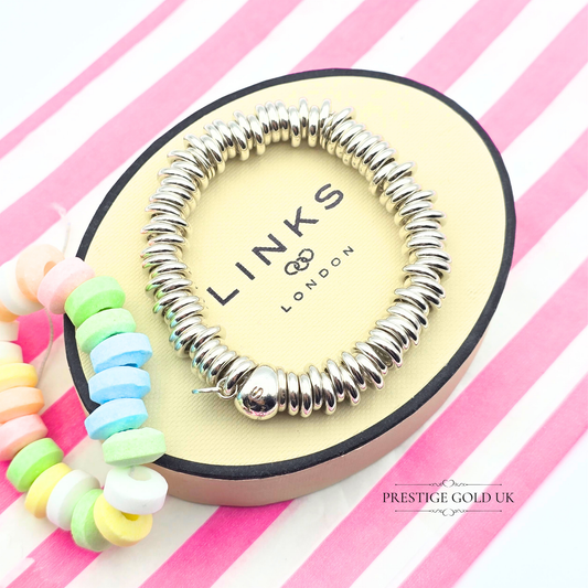 5 1/4" Refurbished Links of London Sweetie Bracelet (13.5cm)