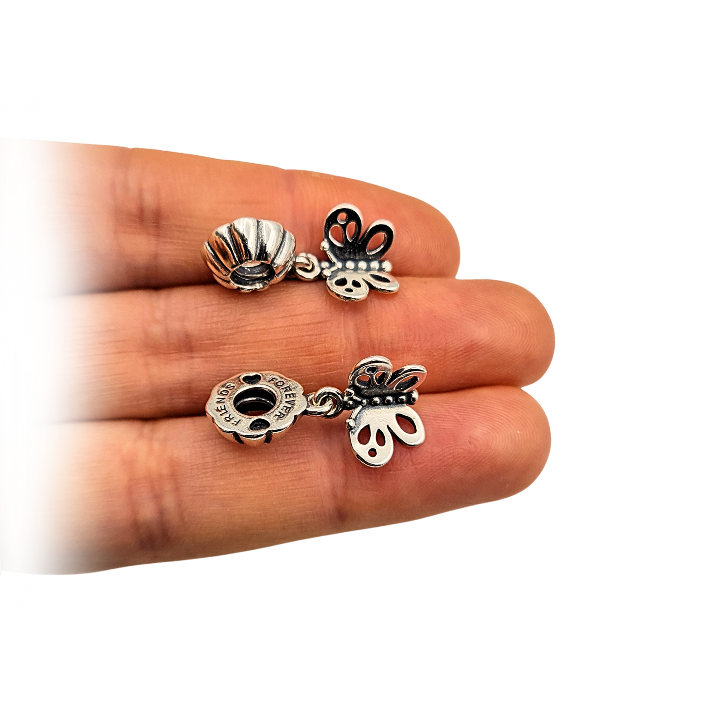 Pandora Best Friends Forever Butterfly Charms 790531 S925 ALE