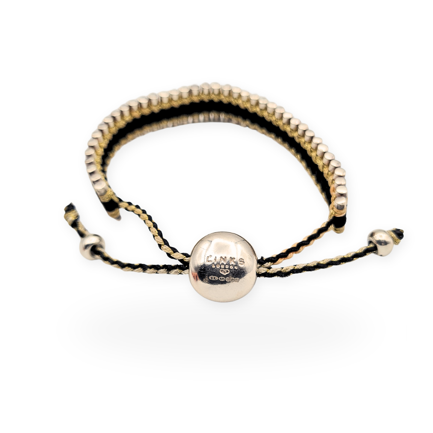 Silver Links of London Friendship Bracelet Adjustable Hallmarked