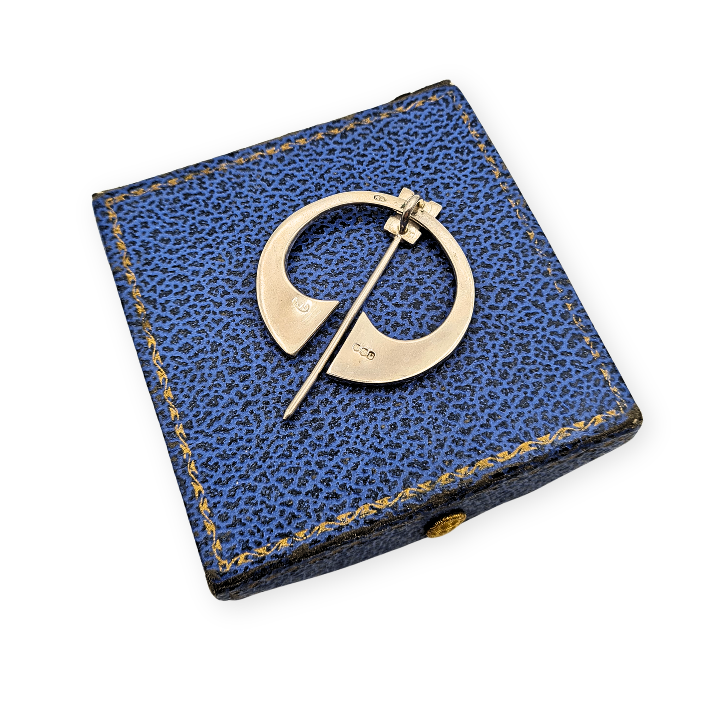 Scottish Silver Celtic Kilt Pin, Edinburgh 1972, 48mm, Hallmarked