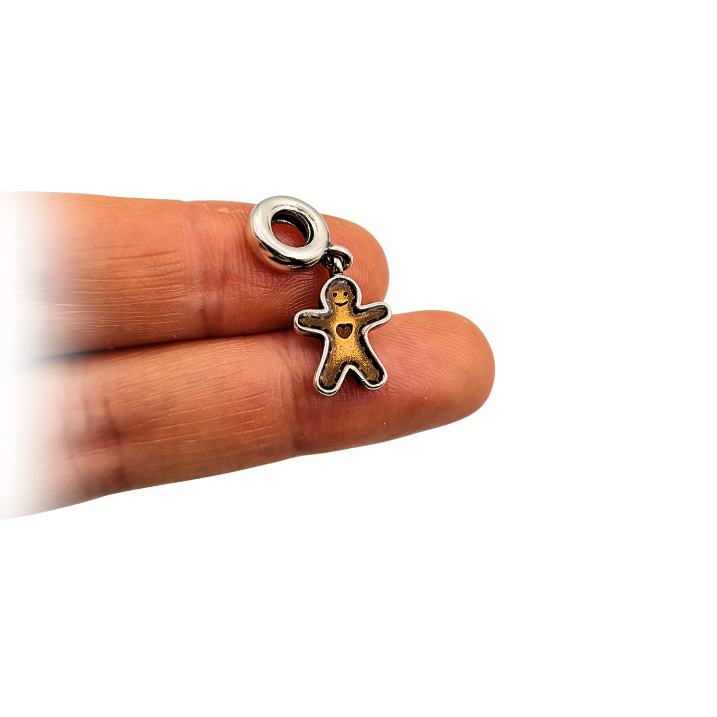 Pandora Silver Gingerbread Man Charm S925 ALE