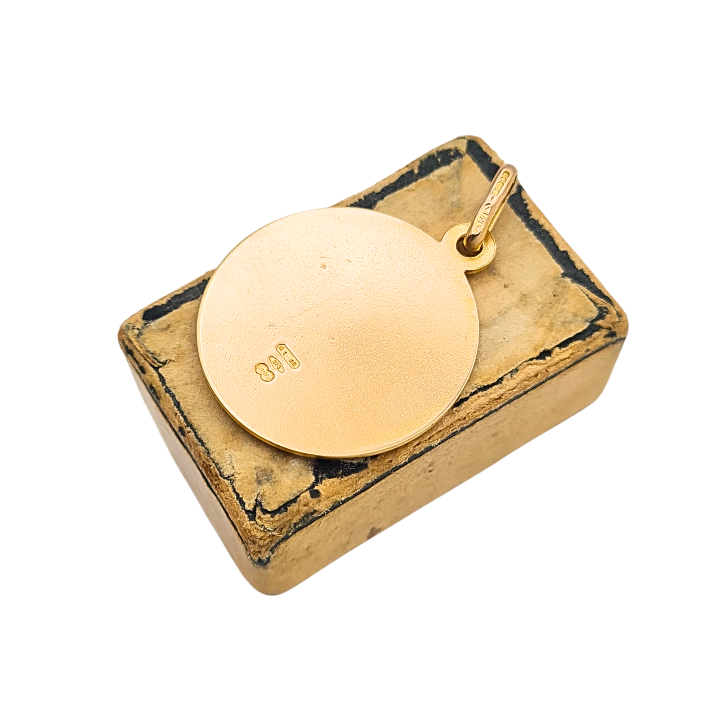 Quality 9ct Gold Saint Joseph Charm Pendant in Solid Gold