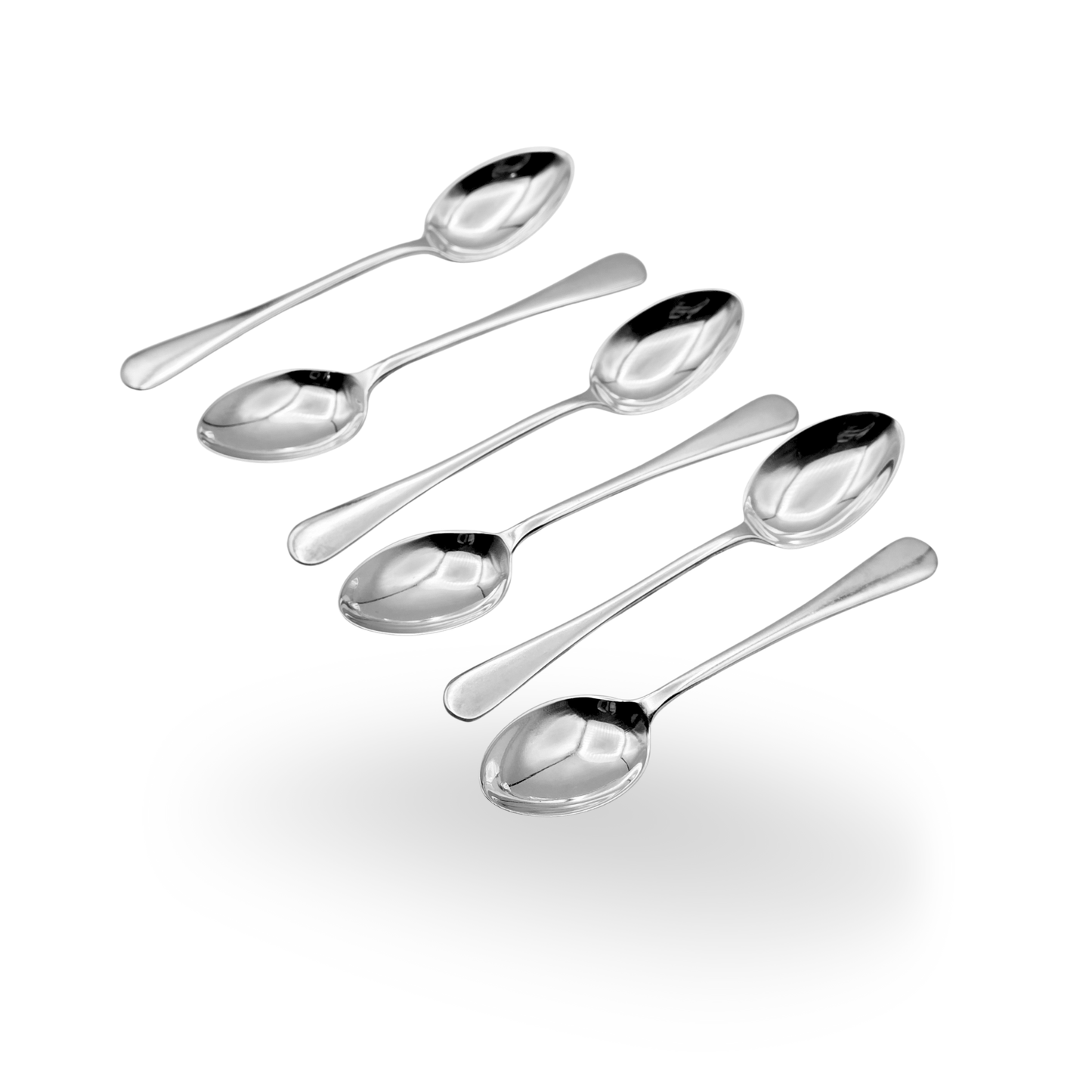 Sterling Silver Tea Spoons x6, Birmingham 1946, including Box