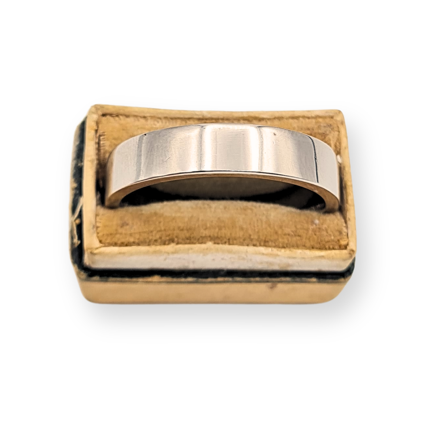 Large Size 950 Palladium Wedding Band, Size W US 11, Birmingham