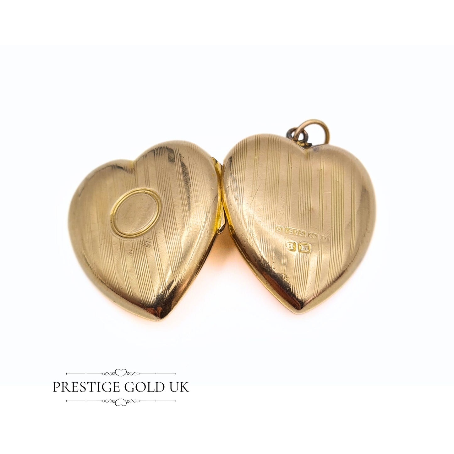 Vintage 9ct Gold Heart-Shaped Locket