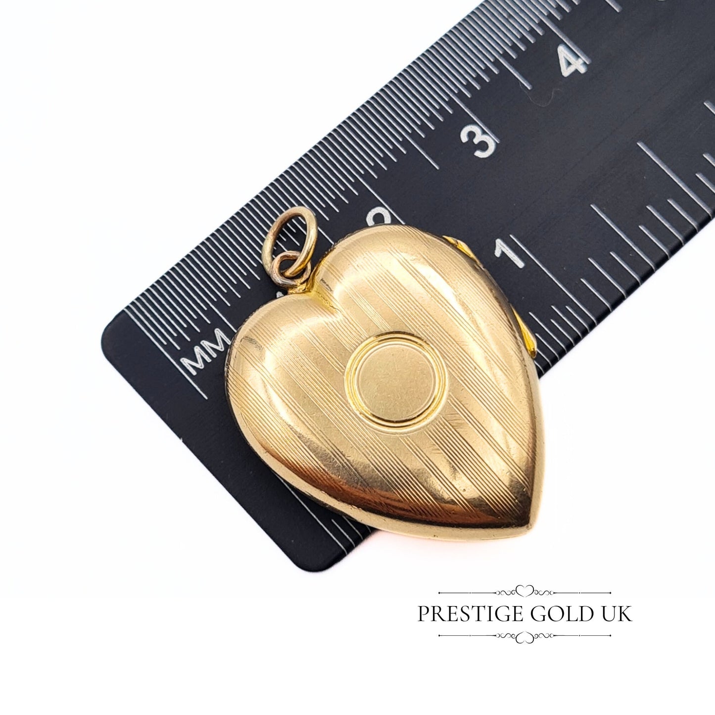 Vintage 9ct Gold Heart-Shaped Locket