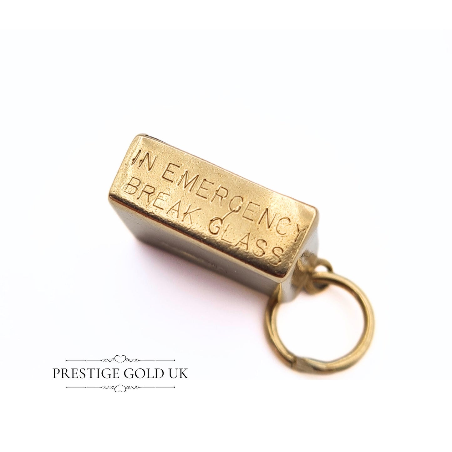 Vintage 9ct Gold Emergency Money Charm