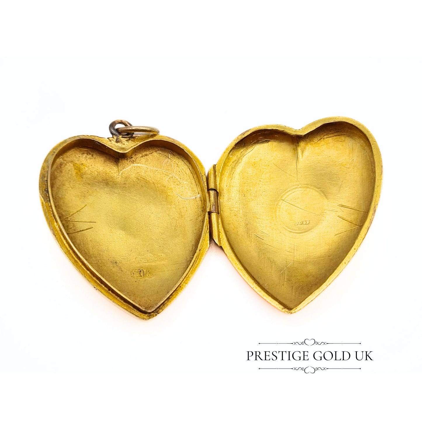 Vintage 9ct Gold Heart-Shaped Locket