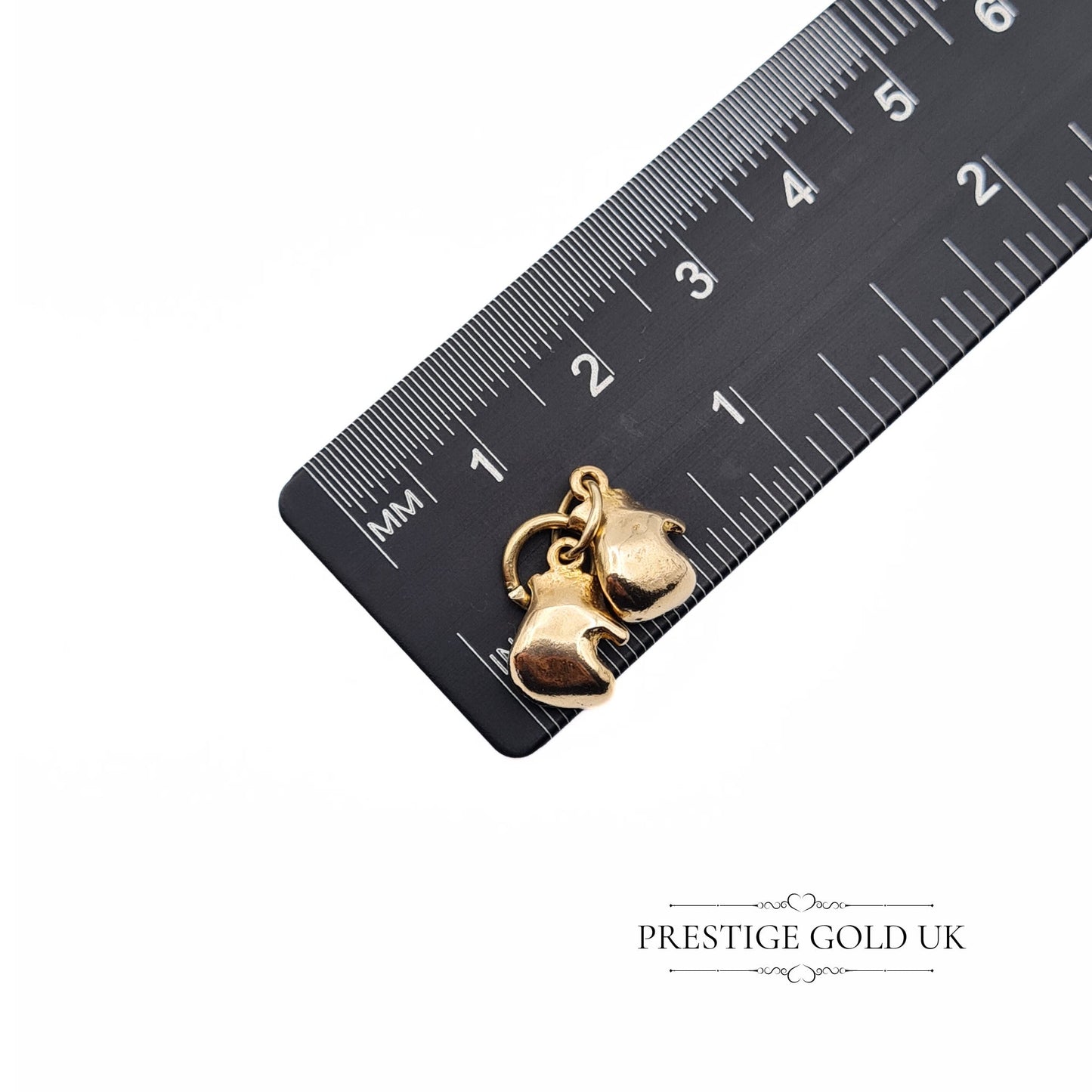 Vintage 9ct Gold Boxing Gloves Charm