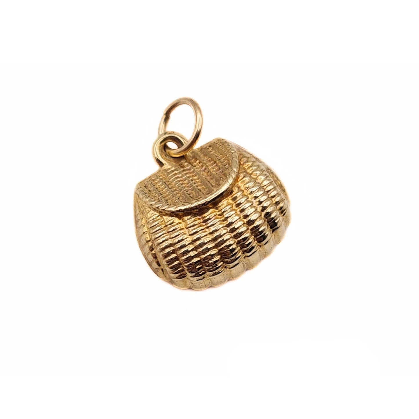 Vintage 9ct Gold Handbag Charm / Pendant