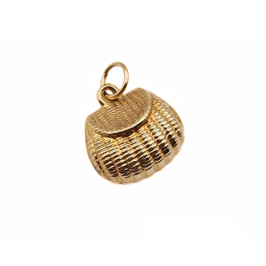 Vintage 9ct Gold Handbag Charm / Pendant