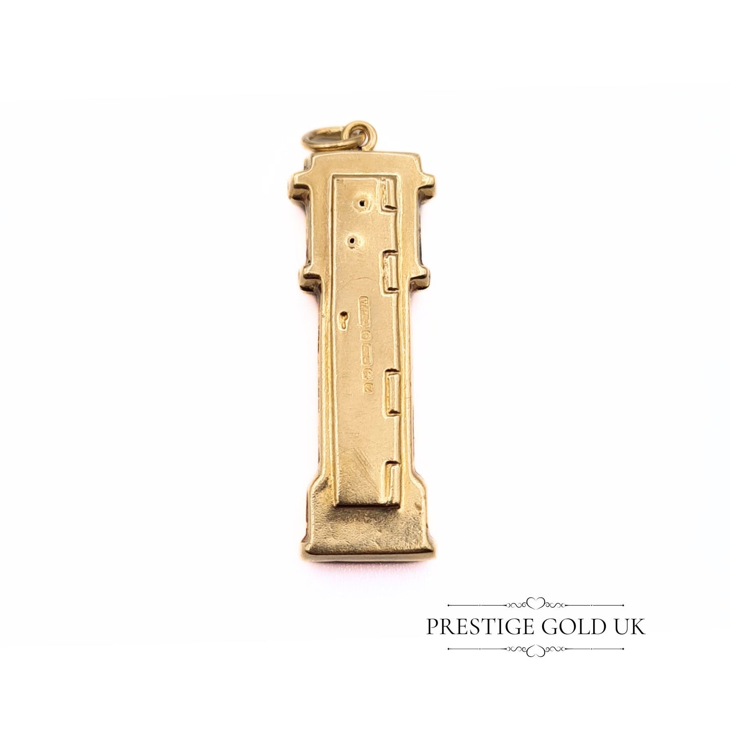 Vintage 9ct Gold Grandfather Clock Charm