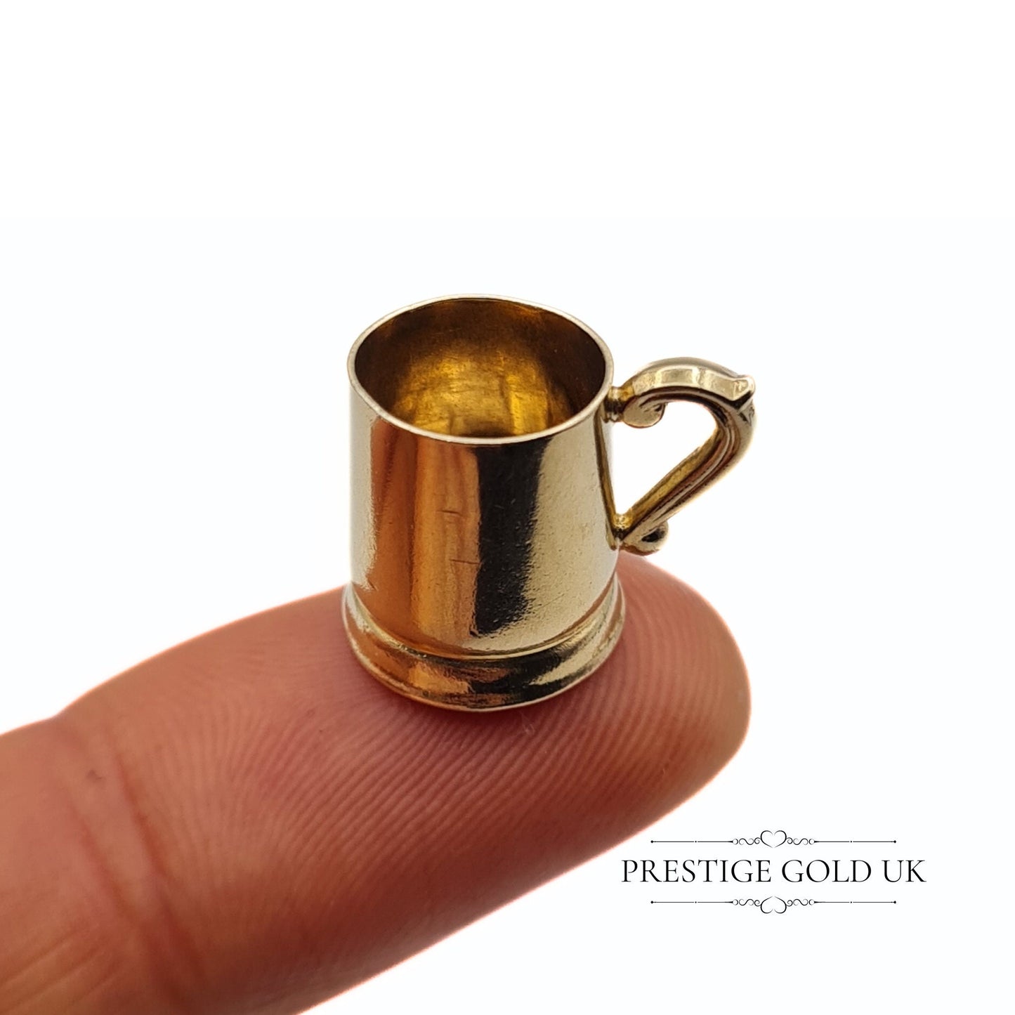 Vintage 9ct Gold Beer Tankard / Jug Charm