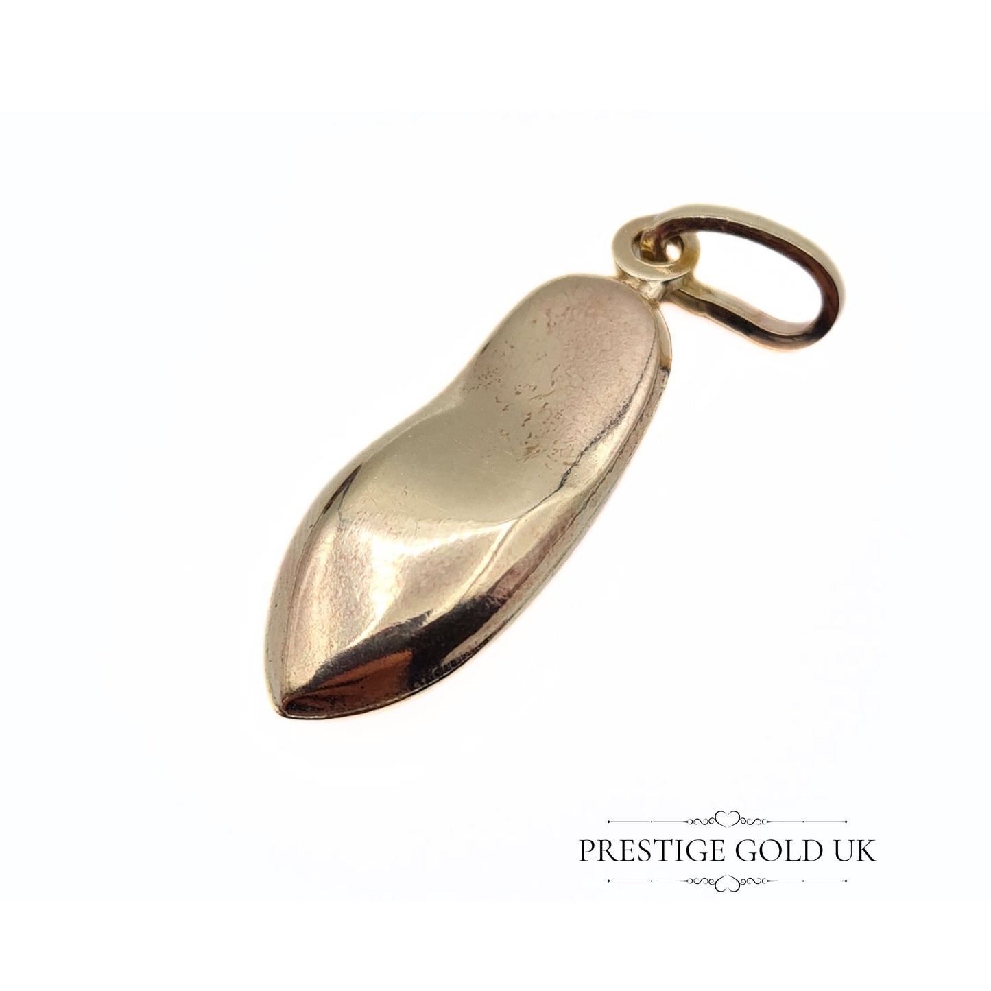 Vintage 9ct Gold Slipper Charm