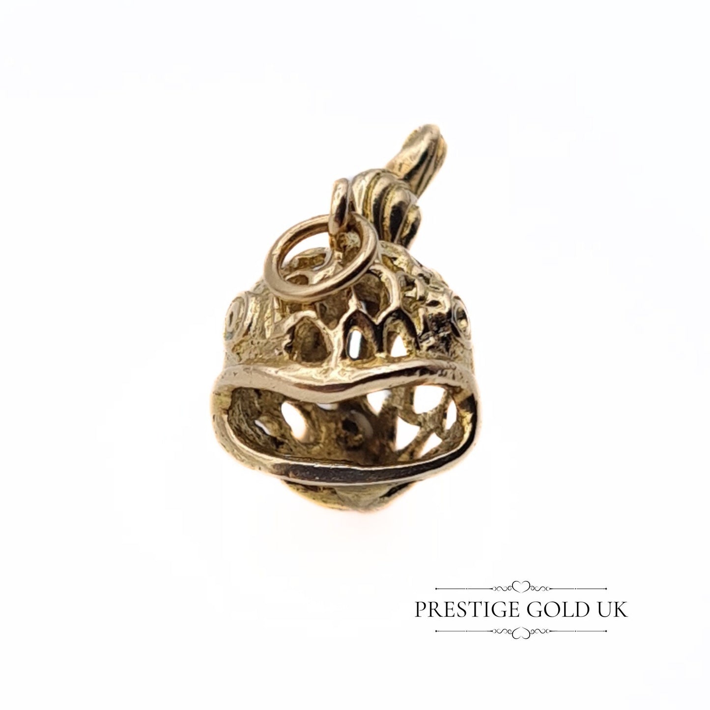 Vintage 9ct Gold Tropical Fish Charm