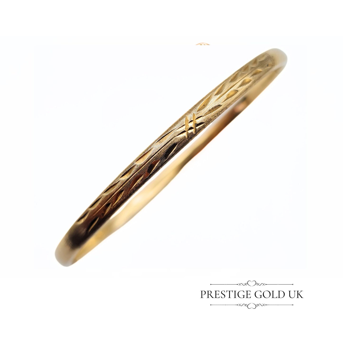 Vintage Gold Engraved Bracelet/Bangle