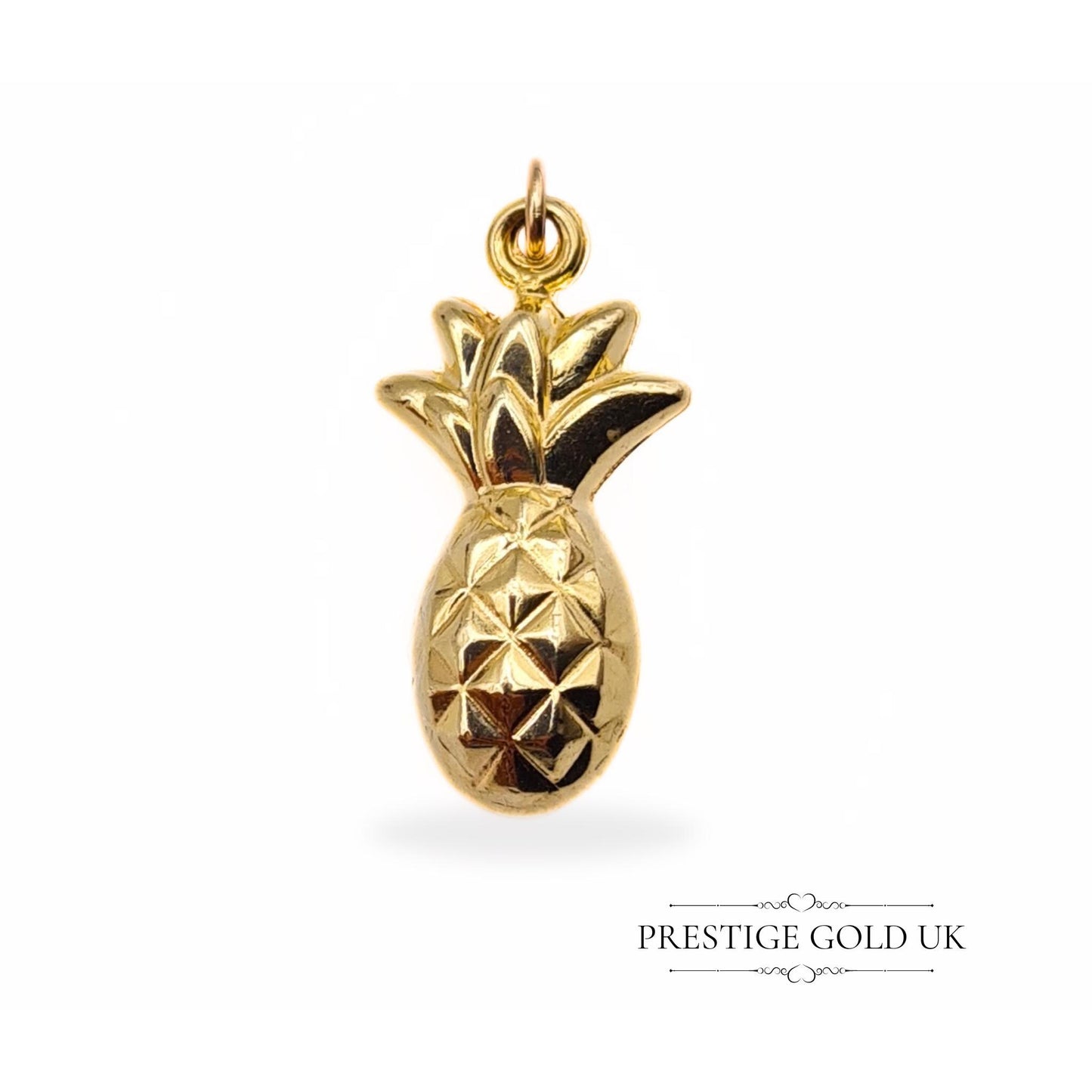 Vintage 9ct Gold Pineapple Charm