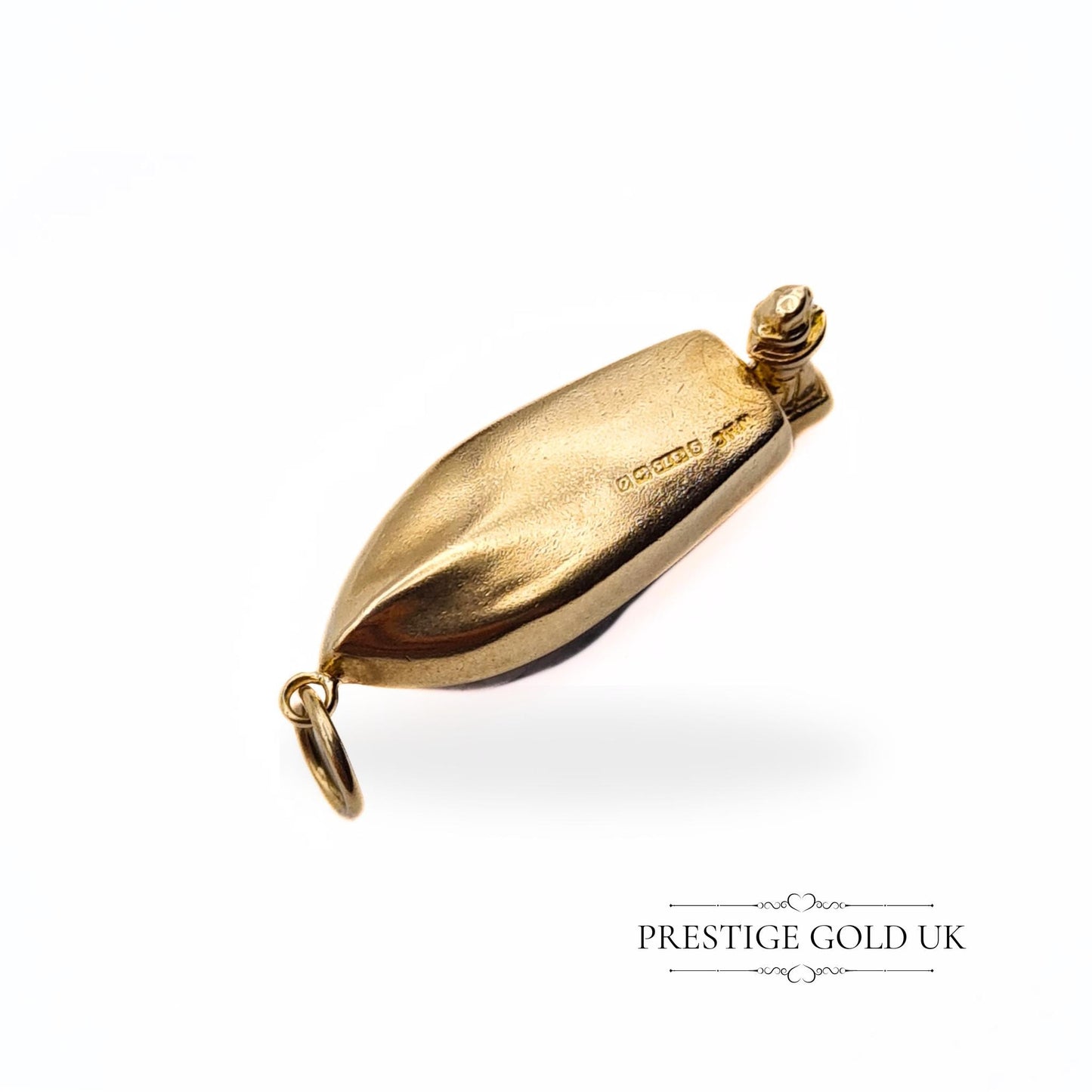 Vintage 9ct Gold Speedboat Charm