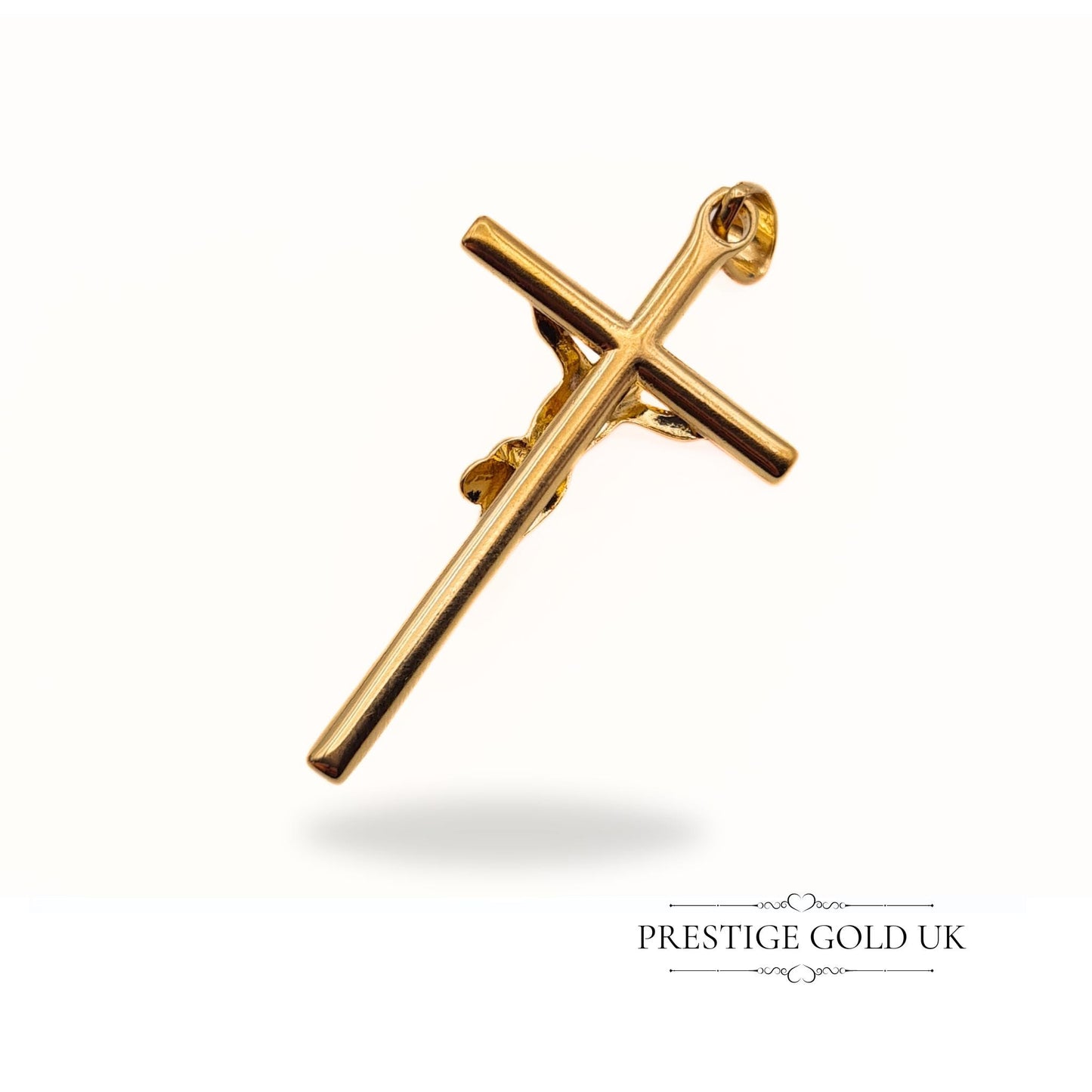 Vintage 9ct Gold Crucifix Pendant