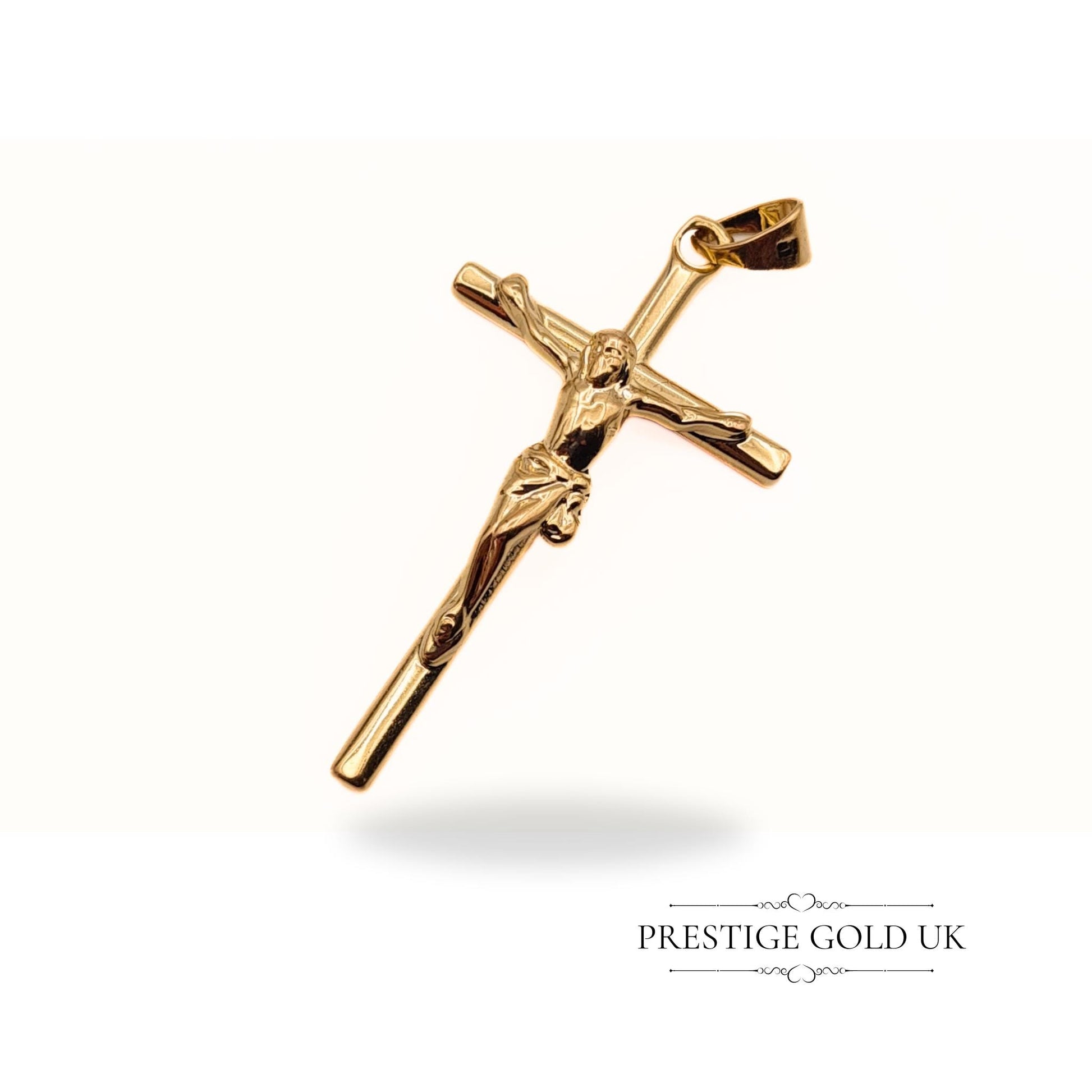 Vintage 9ct Gold Crucifix Pendant