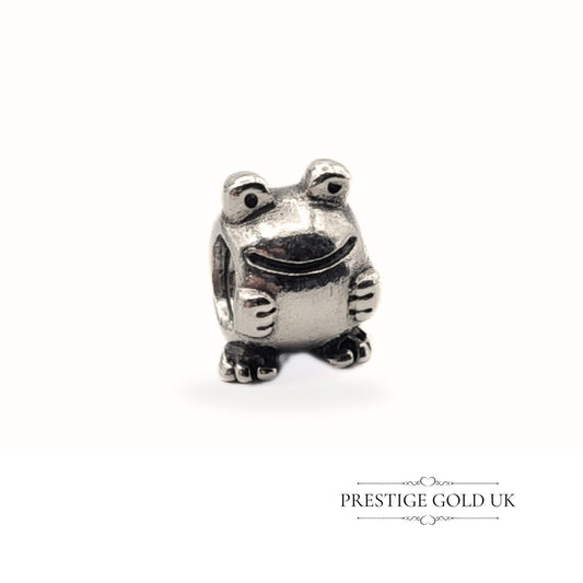 Authentic Retired Pandora Lucky Happy Frog Charm -  790247