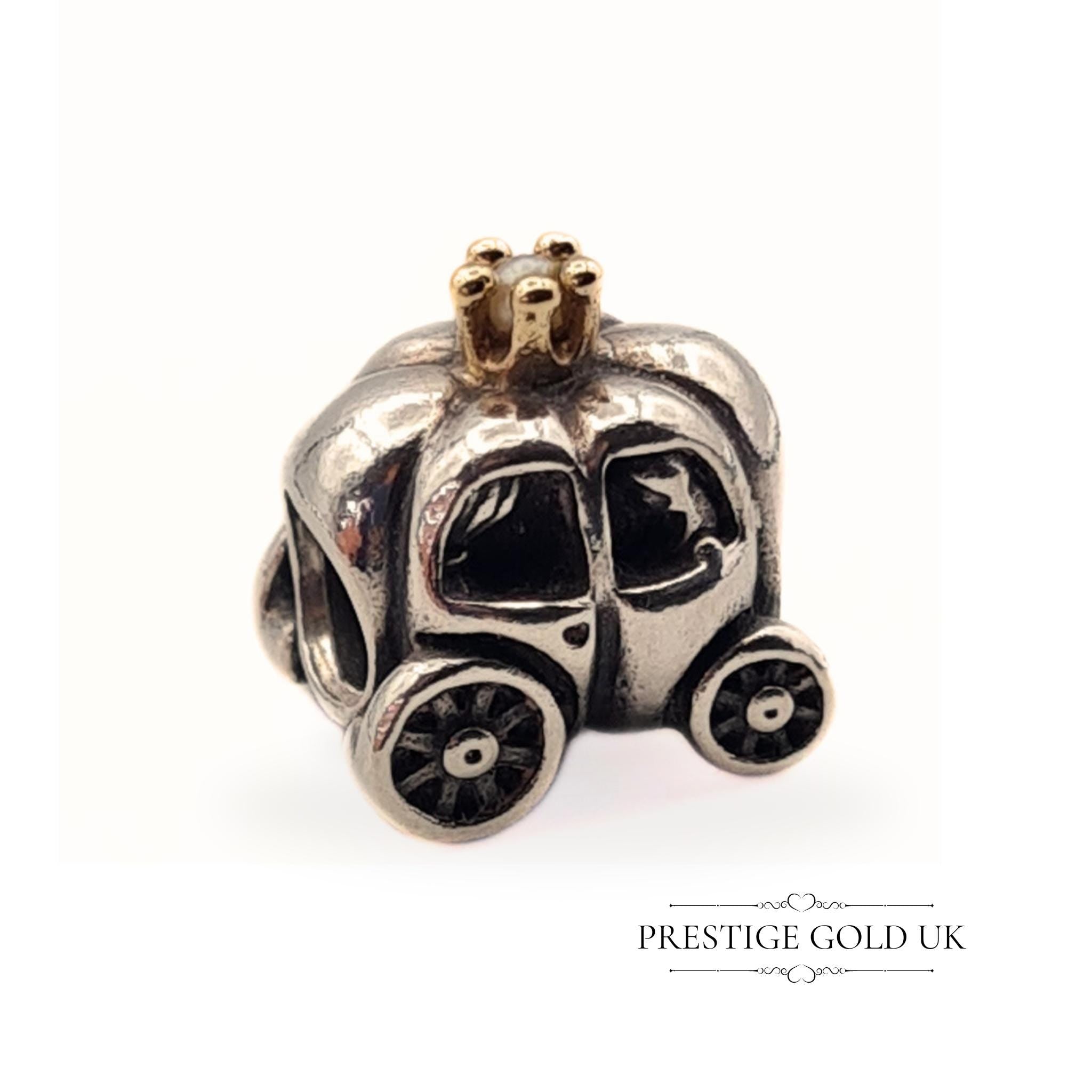 Authentic Pandora Charm with sale 14k Gold