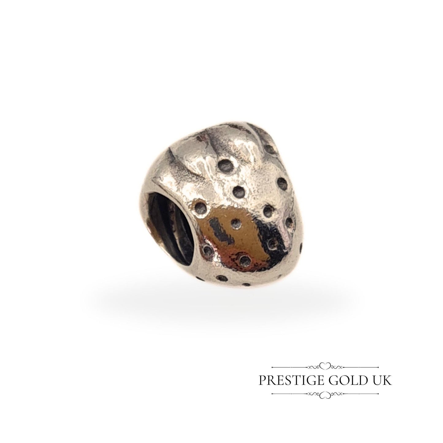 Authentic Retired Pandora Silver Strawberry Charm - 790247