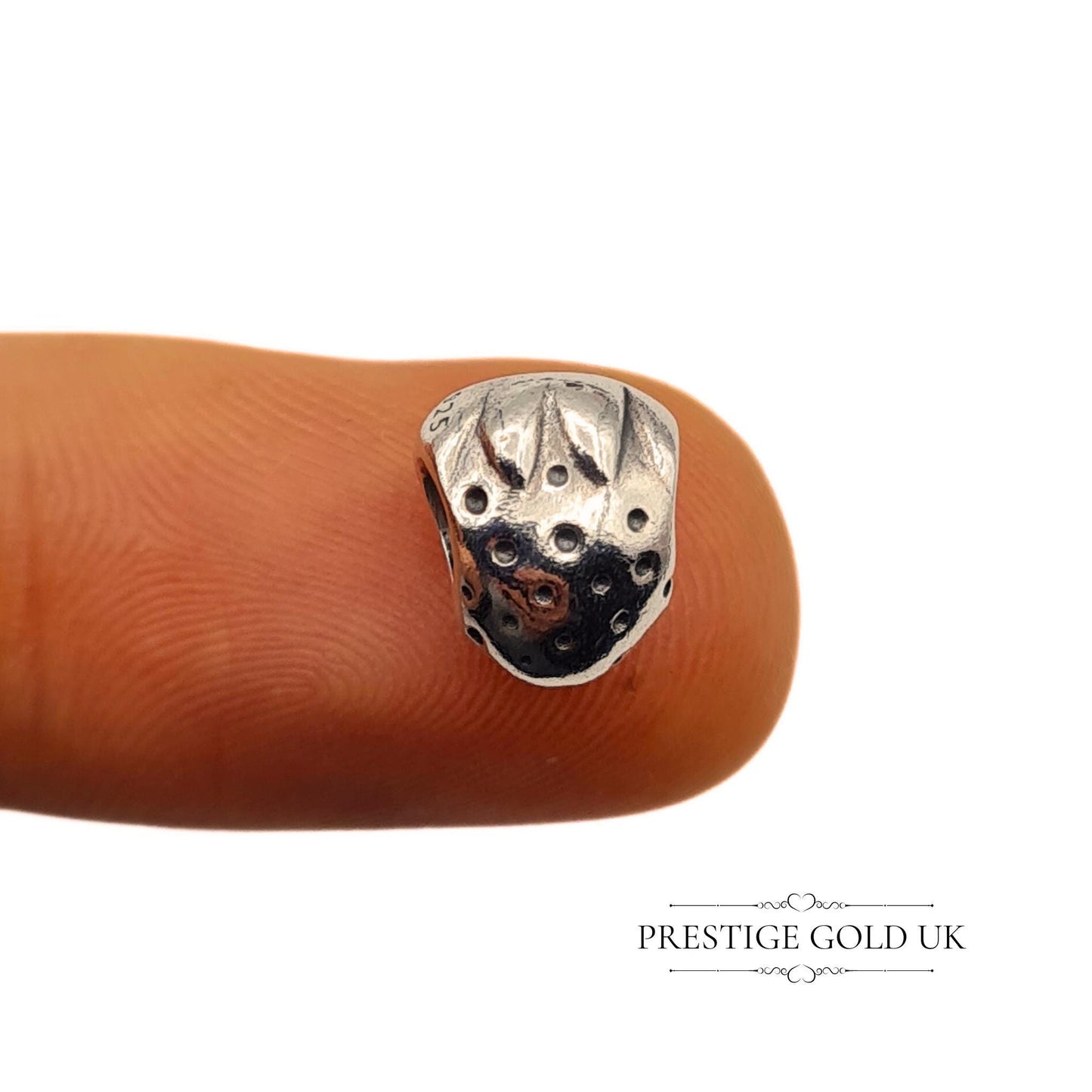 Authentic Retired Pandora Silver Strawberry Charm - 790247