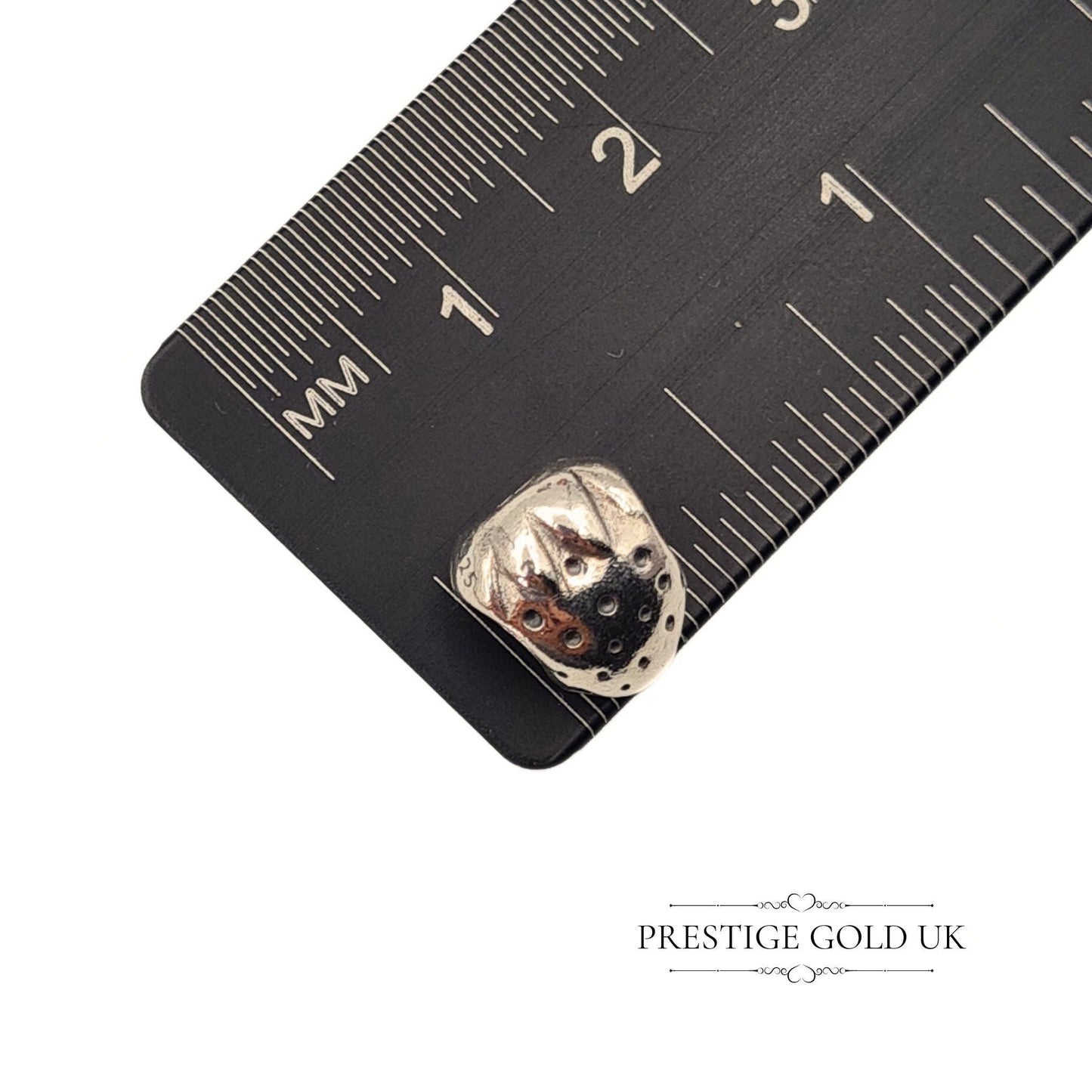 Authentic Retired Pandora Silver Strawberry Charm - 790247