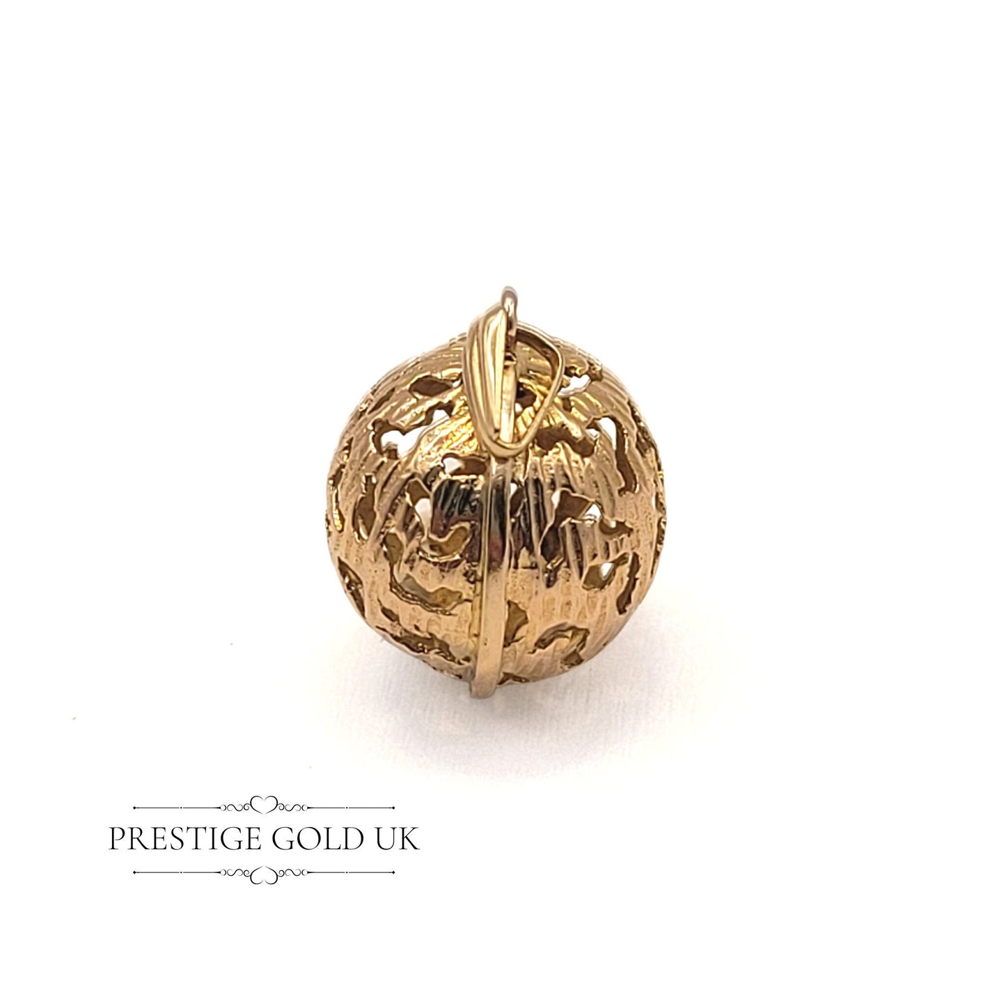 9ct Gold Globe Pendant