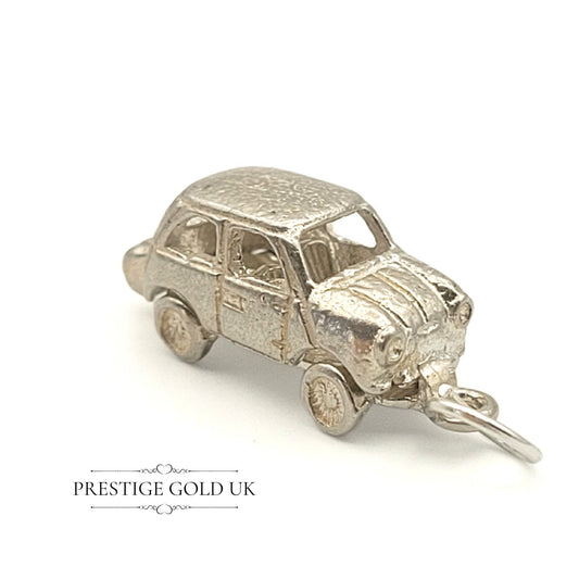 Vintage Sterling Silver Mini Car Charm