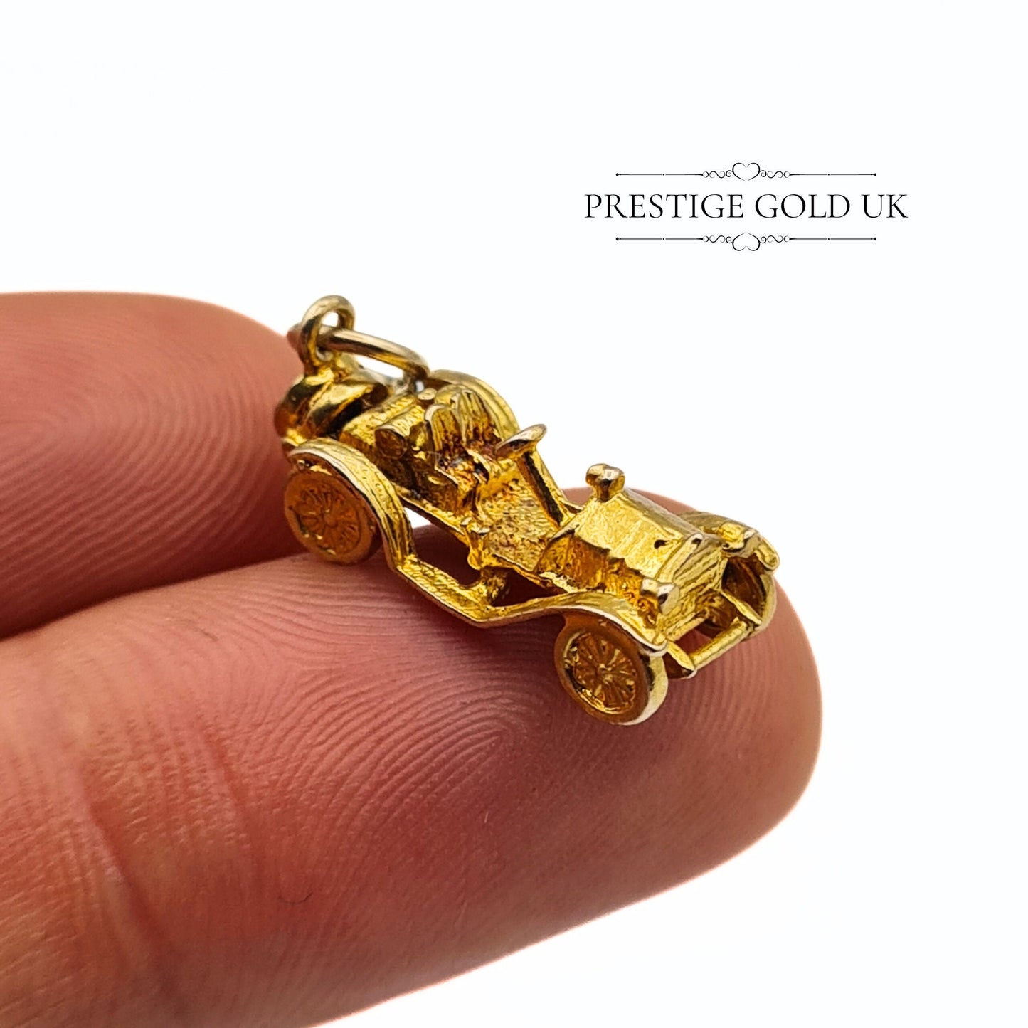 Vintage 9ct Gold Classic Car Charm