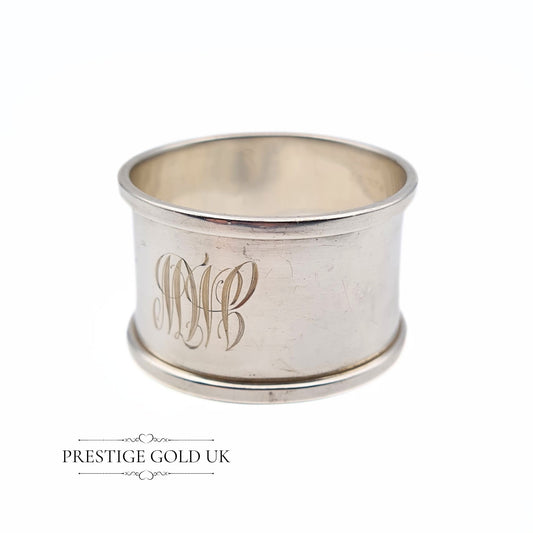 Vintage Monogrammed Napkin Ring