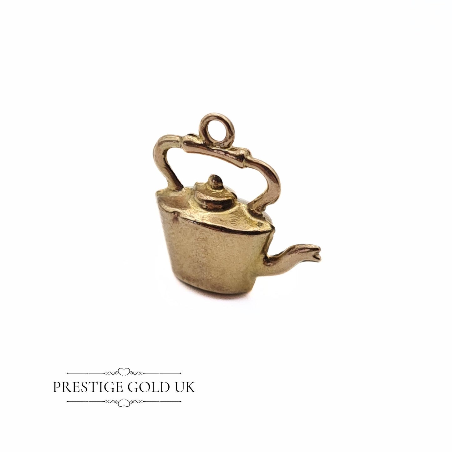 Vintage 9ct Gold Tea Pot Charm